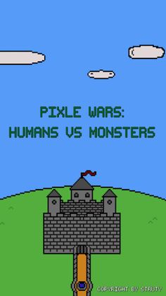 Pixel Wars: Humans VS Monsters - Screenshot 1