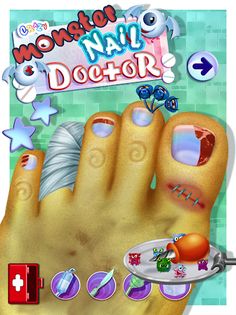 Crazy Monster Toe Nail Doctor - Screenshot 3