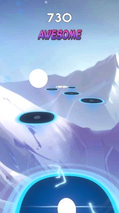 Icy Snow Mountains Hopper - Screenshot 1