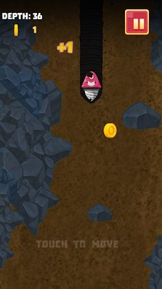 Monster Drillers: How deep can - Screenshot 1