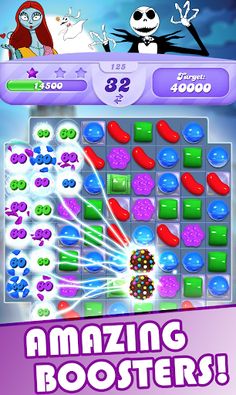 Jack Skellington Match 3 game - Screenshot 3