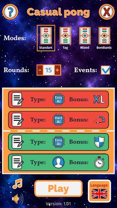 Casual Pong - Screenshot 1