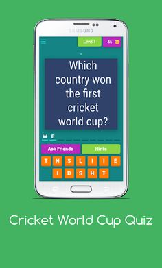 Cricket World Cup Quiz - Screenshot 2