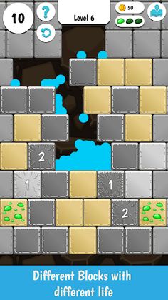 Water Puzzle - Break Blocks - Screenshot 2