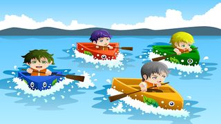 Winni the Poo Boat Race - Screenshot 2