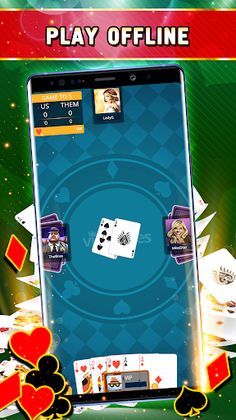 Euchre Offline - Single Player - Screenshot 4