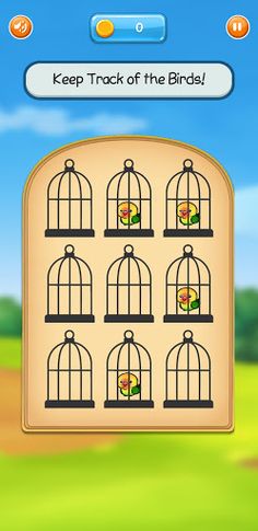 Tracky Birds -  Memory Game - Screenshot 2