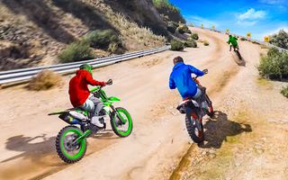 Dirt Motor Bike Racing Game - Screenshot 1