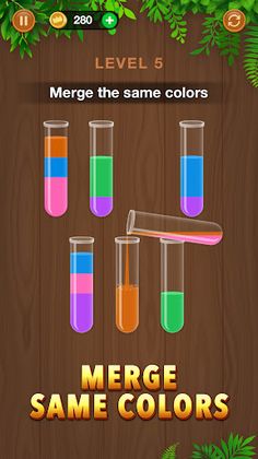 Sort Em All -- Water Puzzle - Screenshot 1