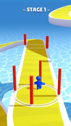 Ragdoll Race 3D - Screenshot 2