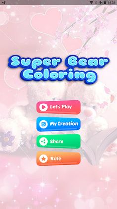 Super Bear - Coloring Pages - Screenshot 1