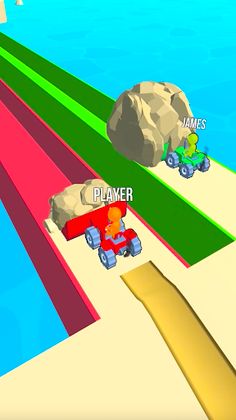 Bulldozer Race - Screenshot 1