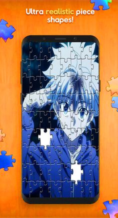 Hunter x Hunter Anime Puzzle - Screenshot 2