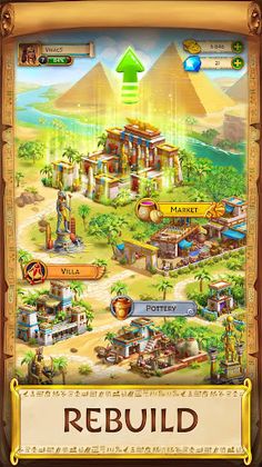 Jewels of Egypt・Match 3 Puzzle - Screenshot 2