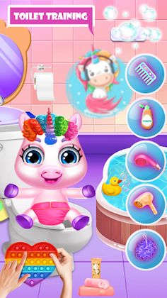 My Unicorn Pet Baby Daycare - Screenshot 3