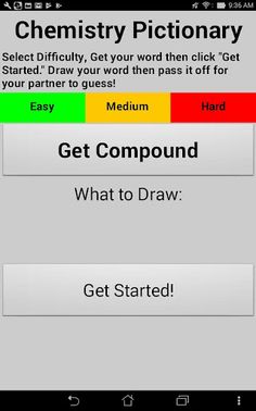 Chemistry Picture Guesser - Screenshot 1