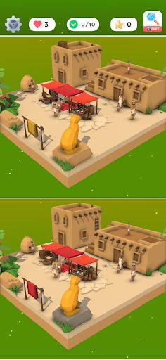 Differences 3D Puzzle Game - Screenshot 3