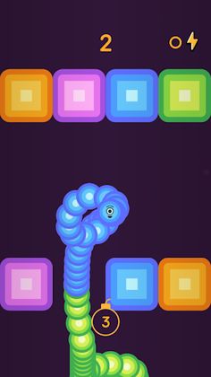 Colorful Snake Craze - Screenshot 3