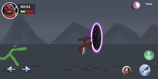 Stickman Zombie Portals : Blad - Screenshot 3