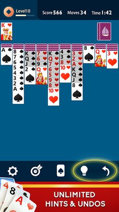 Spider Solitaire Plus - Screenshot 2
