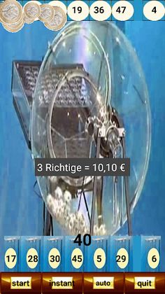 Lottery Game Lotto Number Gene - Screenshot 2