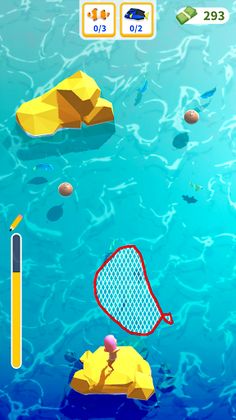 Draw Casting Net - Screenshot 2