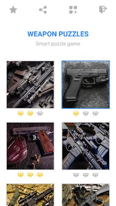 Jigsaw Weapon Mosaic Puzzles - Screenshot 1