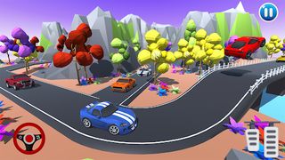 Comic Fun Race - Racing Game - Screenshot 3