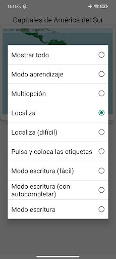 Capitales de América del Sur - Screenshot 2