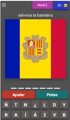 Adivina la bandera del pais - Screenshot 3