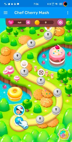 Chef Cherry Mash - Screenshot 1