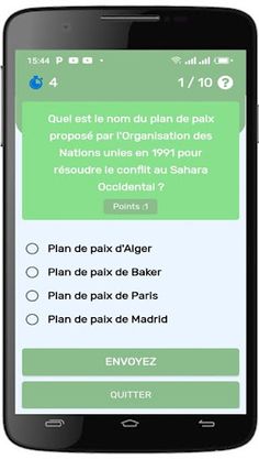 Quiz Sahara Occidental - Screenshot 3