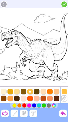 Dino Coloring: Dinosaur games - Screenshot 2