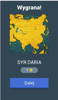Rzeki i jeziora - quiz - Screenshot 2