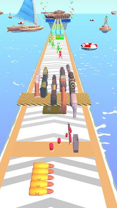 Weapon Reload Run Craft Runner - Screenshot 3