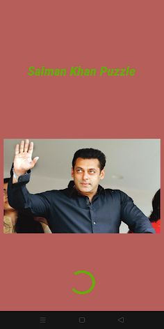 Salman Khan Puzzle - Screenshot 1