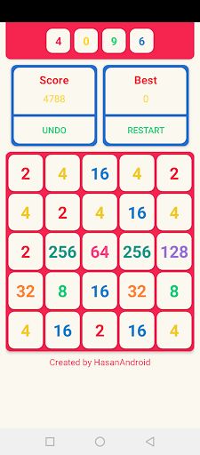 2048 / HasanAndroid - Screenshot 3