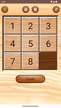 Sliding Number Puzzle - Screenshot 1