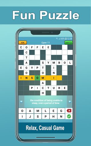 Crossword Puzzle - Screenshot 2