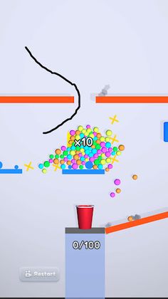 Draw to Play : Balls 3D - Screenshot 4