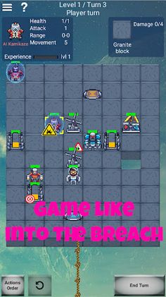 Droid Mania Tactical Roguelike - Screenshot 1