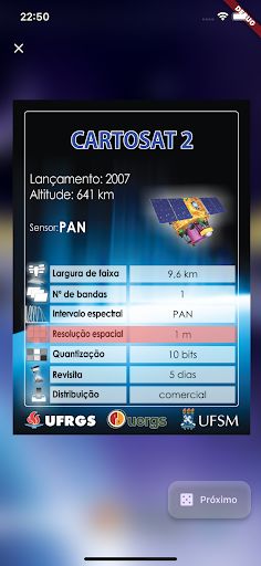 Trunfo: Satélites & Sensores - Screenshot 4