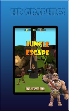 JUNGLE ESCAPE - JUNGLE RUN - Screenshot 1