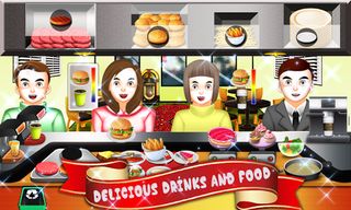 Cooking Restaurant - Crazy Bur - Screenshot 2
