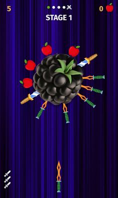 Throw Knife at Fruit Target - Screenshot 4