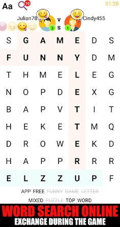 Find the words puzzle - Screenshot 1