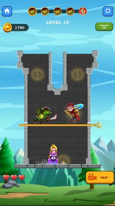 Hero Rescue : Pull the Pin - Screenshot 1