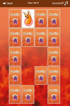 Devils Memory Match - Screenshot 4