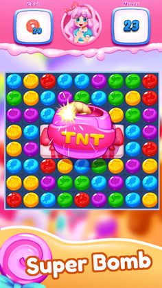 Candy Sweet Legends-Smash Day - Screenshot 2