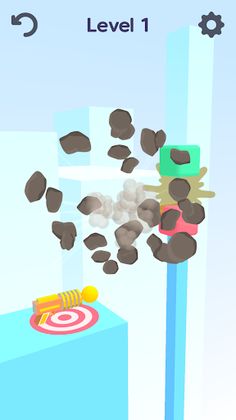 Color Switch Gun 3D -knife hit - Screenshot 3